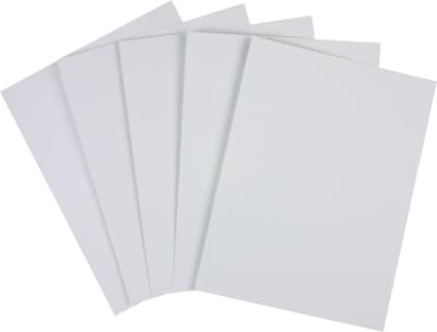 Quill Brand® Cover Stock Paper, 8 1/2" x 11", Gray
