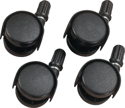 Quill® Casters, 4/Pk