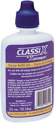 Xstamper ClassiX Refill Ink, 2oz., Red (036042)