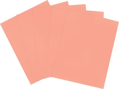 Staples® Pastel Multipurpose Paper, 20 lbs., 8.5 x 11, Salmon, 500/Ream (14783)
