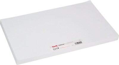 Pacon White Tagboard, Heavyweight, 12"W x 18"H, 100 Sheets/Pack (5214)