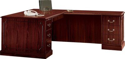 HON® 94000 Series Office Suite, Left Pedestal Desk