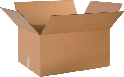24 x 18 x 12 Shipping Boxes, 32 ECT, Brown, 10/Pack