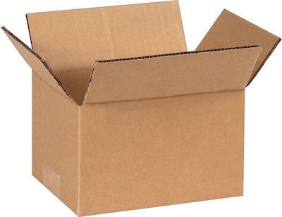 Coastwide Professional™ 7" x 5" x 4", 32 ECT, Shipping Boxes, 25/Bundle (CW57254)