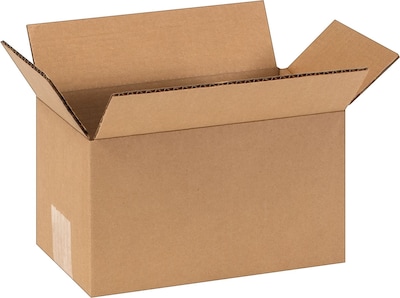 9" x 5" x 5" Shipping Boxes, 32 ECT, Brown, 25/Pack (BS090505)
