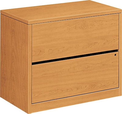 HON® 10500 Series 2 Drawer Lateral File Cabinet, Harvest, 36W (HON10563CC)