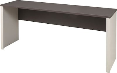 Bestar® Connexion Collection in Sandstone and Slate, Credenza