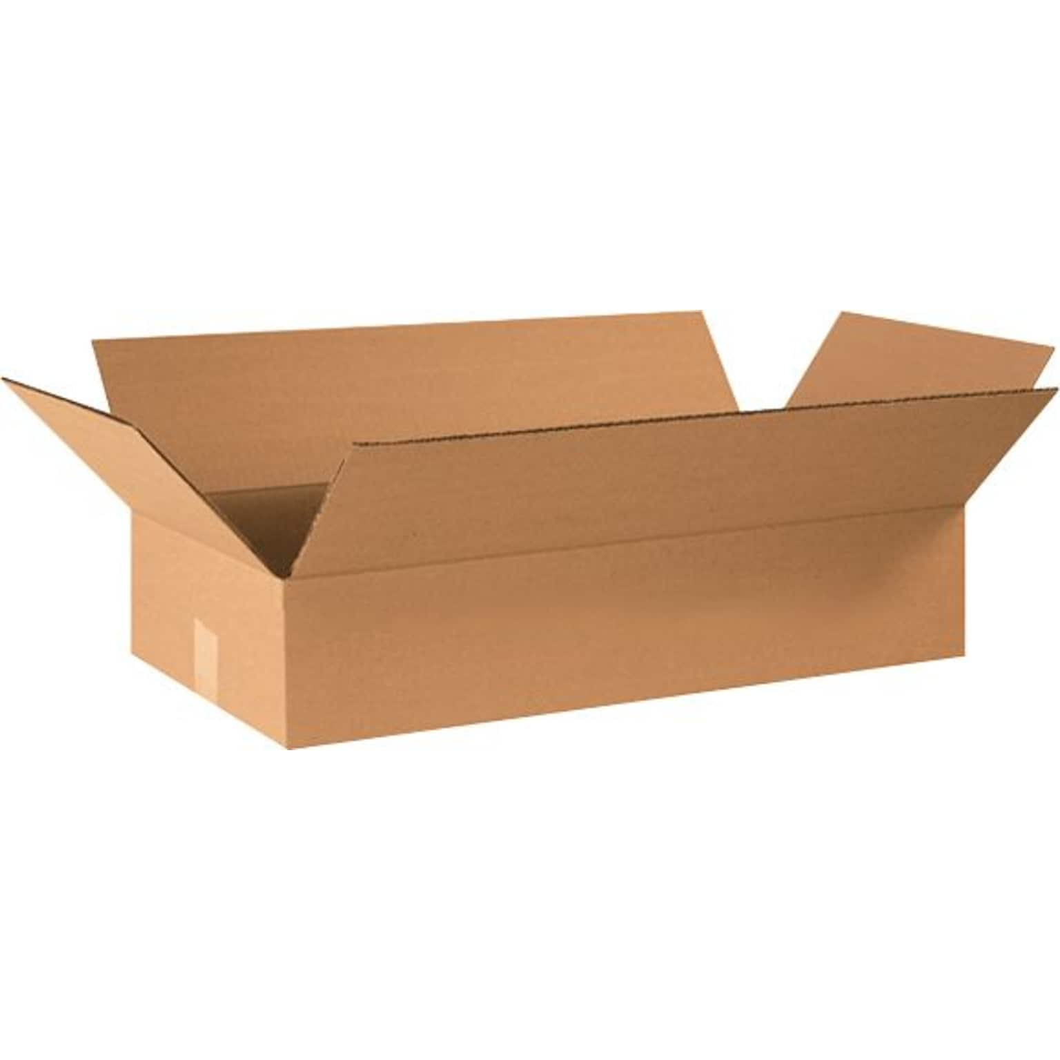 24 x 12 x 4 Shipping Boxes, 32 ECT, Brown, 25/Bundle (24124)