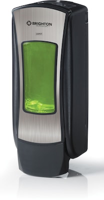 Brighton Professional™ ADX-12 Foam Soap Dispenser, Black/Chrome, 1,250 mL
