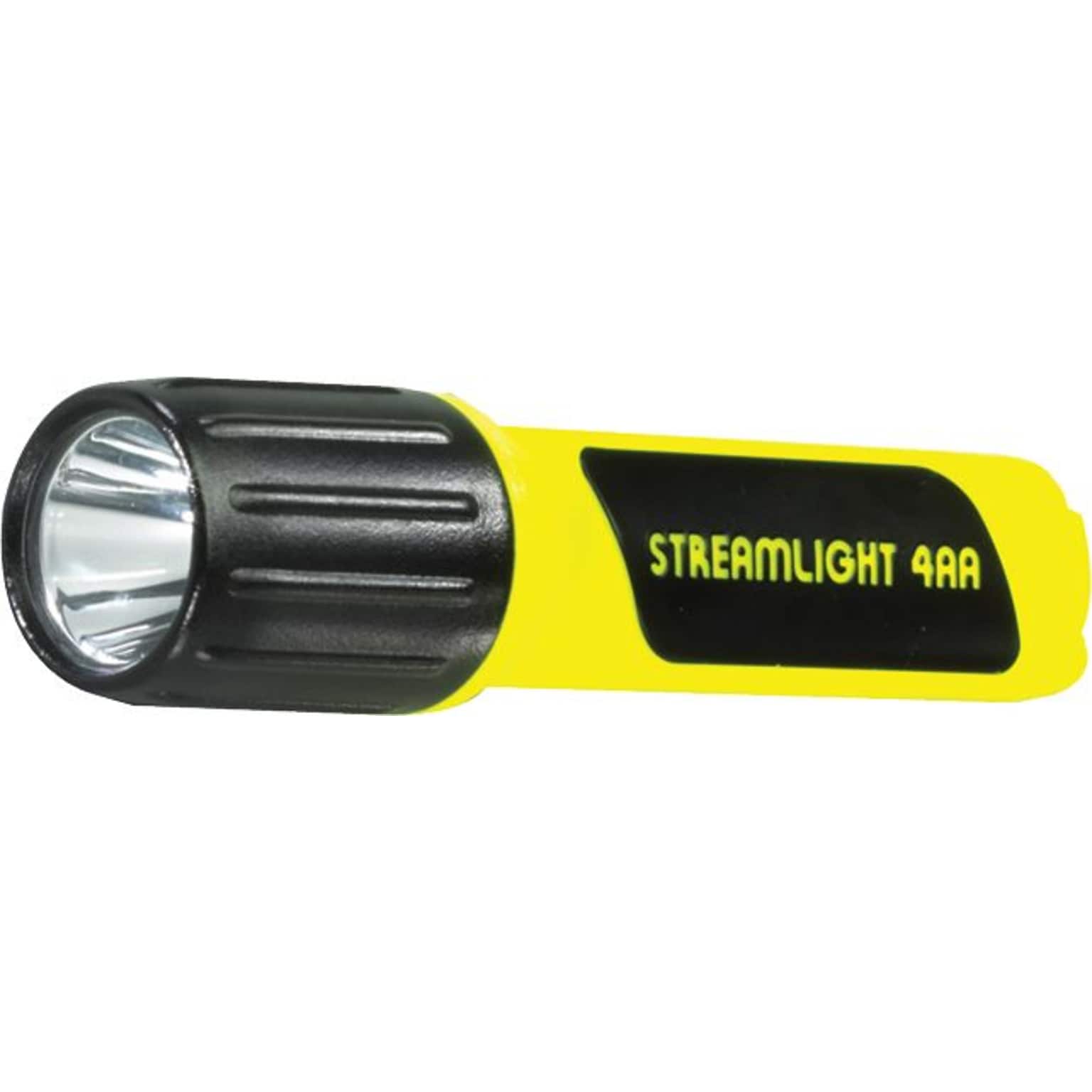 Streamlight® ProPolymer® Flashlights, 6-1/2", Yellow, 4 AA batteries |  Quill.com