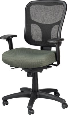 Tempur-Pedic® TP8000 Ergonomic Mesh Mid-Back Task Chair, Olive | Quill.com