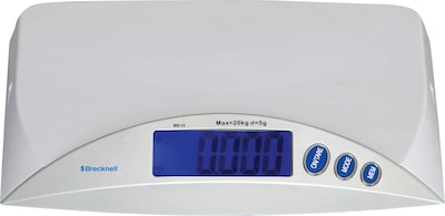Brecknell® MS-15 Pediatric/Medical/Veterinary Scale, Up to 44 lb. Capacity
