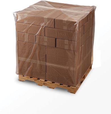 51 x 49 x 73 Pallet Cover, 2 mil., Clear, 55/Roll (10522)