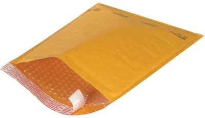 Quill Brand® 8 1/2 x 14 1/2 Kraft #3 Self-Seal Bubble Mailer, 25/Case
