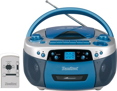 Hamilton™ Audio Visual Boom Box with USB Port, CD/MP3 Player Cassette  Recorder Radio Tuner | Quill.com