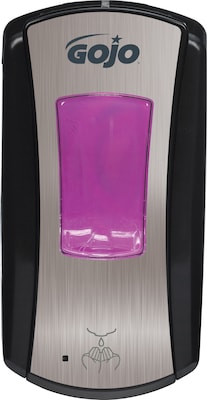 GOJO® LTX-12™ Soap Dispenser, Chrome/Black (1919-04) | Quill.com