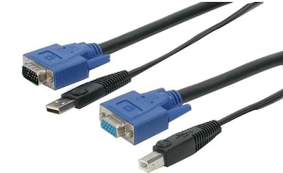 Startech SVUSB2N1_6 2-In-1 USB KVM Cable; 6