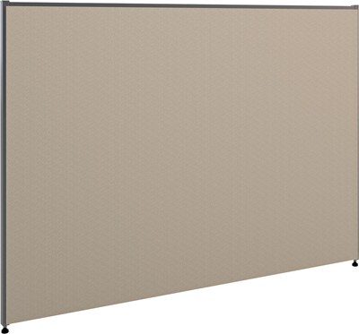 HON Verse Panel, 60W x 42H, Light Gray Finish, Gray Fabric (BSXP4260GYGY)