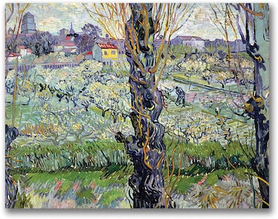 Trademark Global Vincent Van Gogh "View of Arles" Canvas Art, 26" x 32"