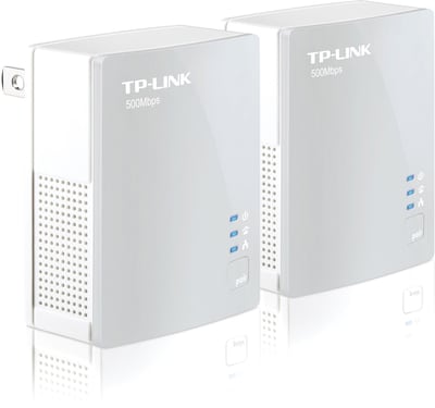 TP-LINK® TL-PA4010 AV500 Nano Powerline Adapter Starter Kit | Quill.com