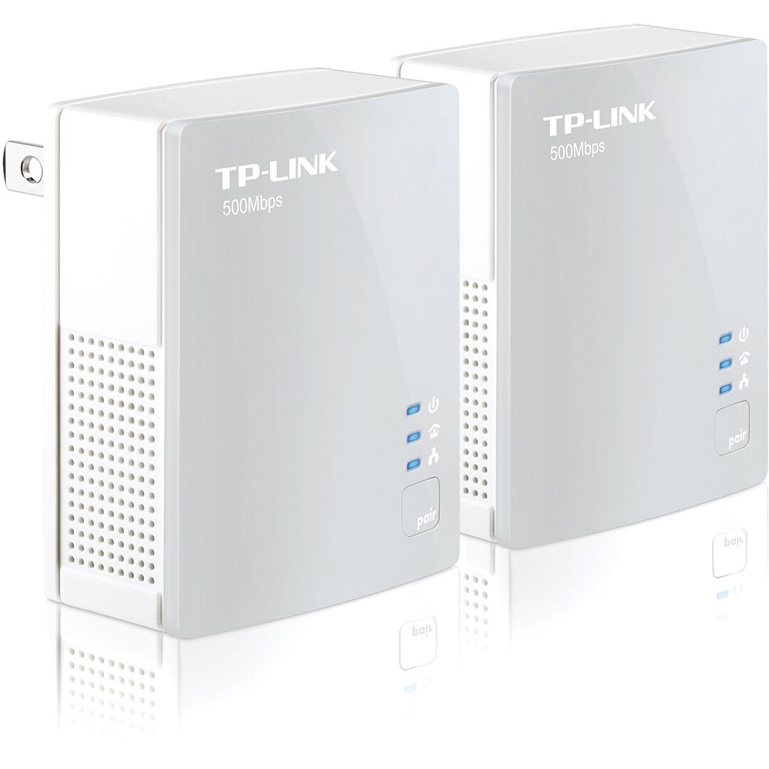 TP-LINK® TL-PA4010 AV500 Nano Powerline Adapter Starter Kit | Quill.com