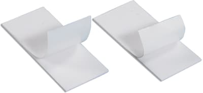 Tape Logic™ 1" x 3" Double Coated Foam Strip, White, 324 Strips/Roll