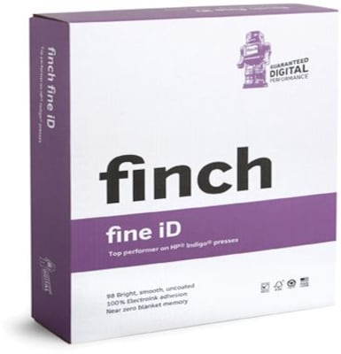 Finch Fine 12" x 18" Ultra Smooth ID Paper, 24 lbs., 98 Brightness, 1250 Sheets/Carton (3020-6015)