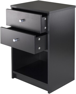 Winsome Trading Accent Table, Black, Each (20936WTI)