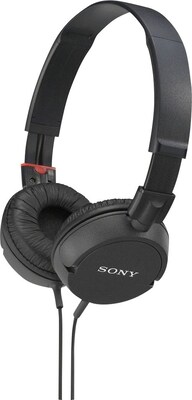 Sony MDR-ZX110 Stereo Headphones, Black | Quill.com