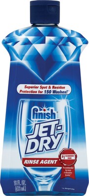 Finish Jet-Dry Dishwasher Rinsing Agent, Unscented, 16 oz