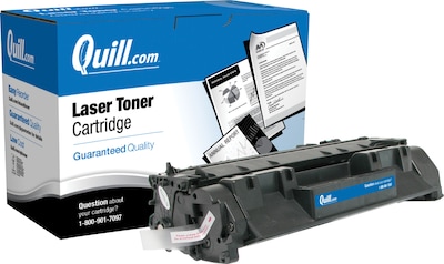 Quill Brand Remanufactured HP 80A (CF280A) Black Laser Toner Cartridge (100% Satisfaction Guarantee)