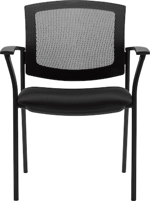 Offices To Go Fabric Guest Chair, Black (OTG2809)