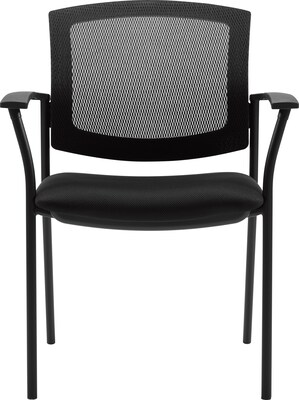 Offices To Go Fabric Guest Chair, Black (OTG2809)