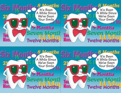 Toothguy® Postcards; for Laser Printer; It's Been A While, 100/Pk