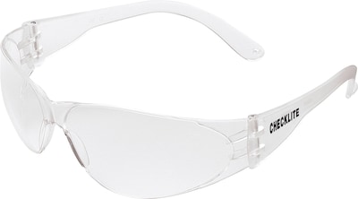 MCR Safety® Crews Checklite® Safety Glasses, Clear, Anti-Fog, 1 Each