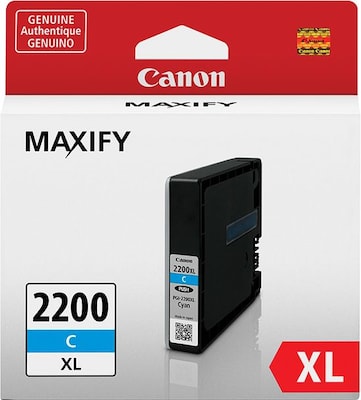 Canon 2200XL Cyan High Yield Ink Cartridge (9268B001)