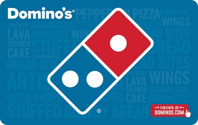 $10 Dominos Pizza eGift Card