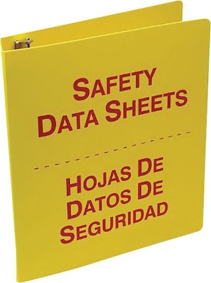 Safety Data Sheet Binders Osha Compliant Quill Com