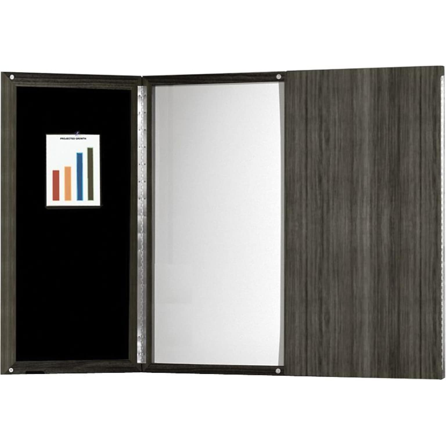 Safco Medina Series Presentation Board, Gray Steel, 48W x 48H (MNPBLGS)