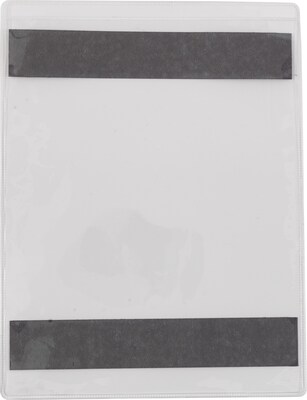 Shop Ticket, 8.5 x 11, Clear Magnetic, 15/Pk