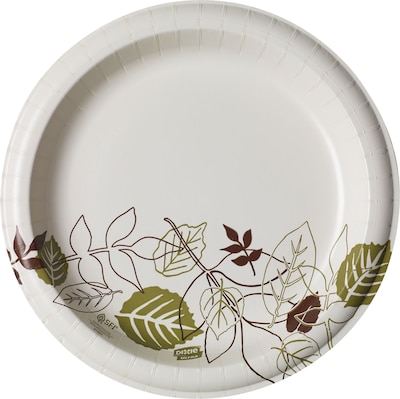 Dixie Ultra Pathways Heavy-Weight Paper Plates, 10, 125/Pack (SXP10PATH)