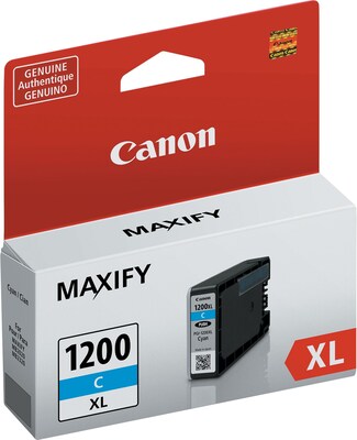 Canon 1200XL Cyan High Yield Ink Cartridge  (9196B001)