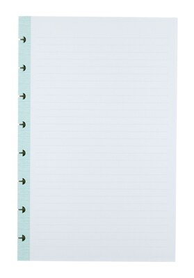 Office by Martha Stewart™ Discbound™ Junior Notebook Filler Paper, 50 Sheets, Blue (44467)