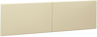 HON® 38000 Series Hutch Flipper Doors For 60w Open Shelf, 30w x 15h, Putty (HON386015LL)