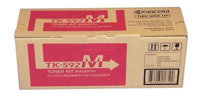 Kyocera TK-592M Magenta Standard Yield Toner Cartridge