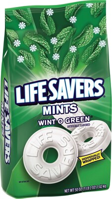 Lifesavers Wint-O-Green Mints, 50 oz. (MMM29060)