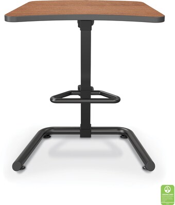 BALT Up-Rite Student 43"H Adjustable Desk, Laminate (90532-7919-BK)