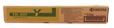 Kyocera TK-897 Yellow Standard Yield Toner Cartridge