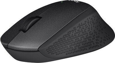 Logitech M330 Silent Plus Wireless Optical Mouse, Black (910-004905) |  Quill.com