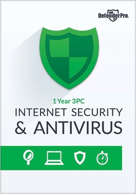 Bling Defender Pro Internet Security & Antivirus 1YR 3PCS for Windows (1-3 Users) [Download]